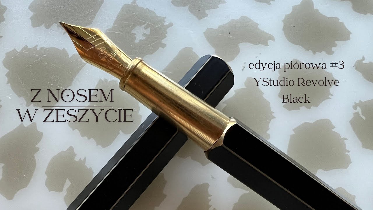 Nowe pi&oacute;ro 🖋️ YStudio Classic series | Revolve Black &hearts;️