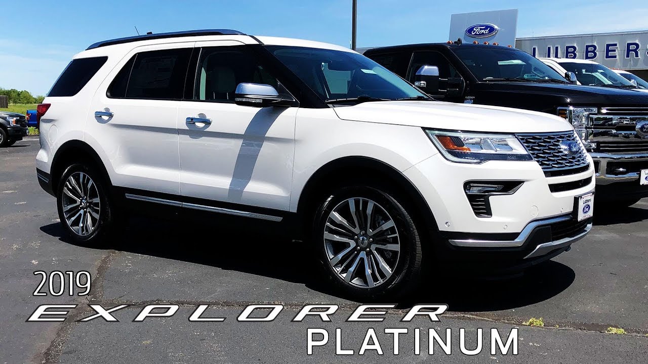 2019 Ford Explorer Platinum 4WD