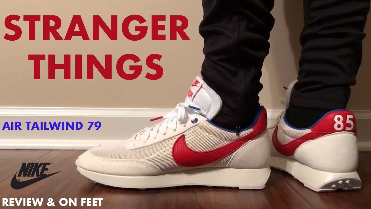 Stranger Things Nike Air Tailwind 79 Independence Day Pack Review and On Feet