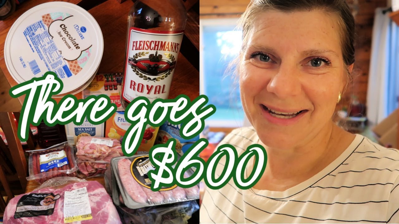WHAT DOES $600 BUY? | Once a Month Grocery Haul | Aldi | Walmart | Pick 'n Save