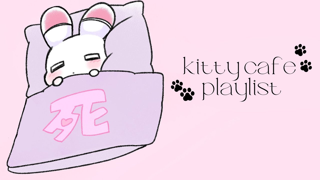 the cat cafe opens at 8 am ✧ cute cat-themed playlist