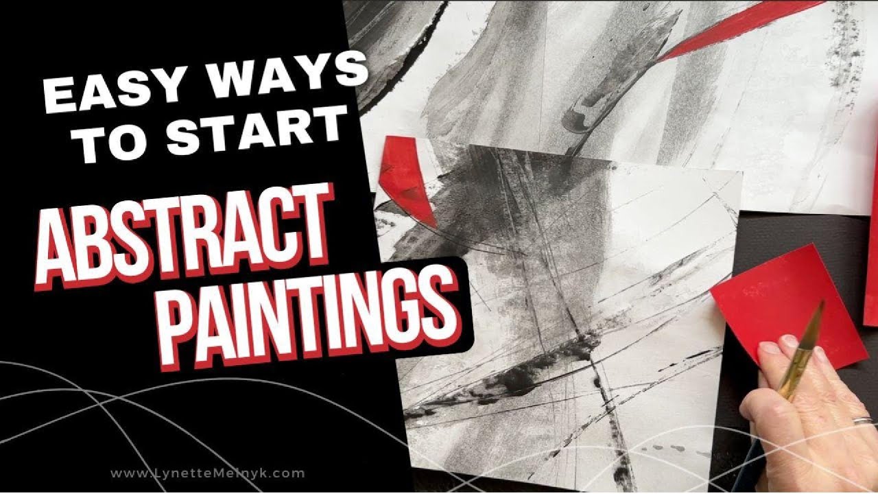 Easy Ways to Start Abstract Paintings