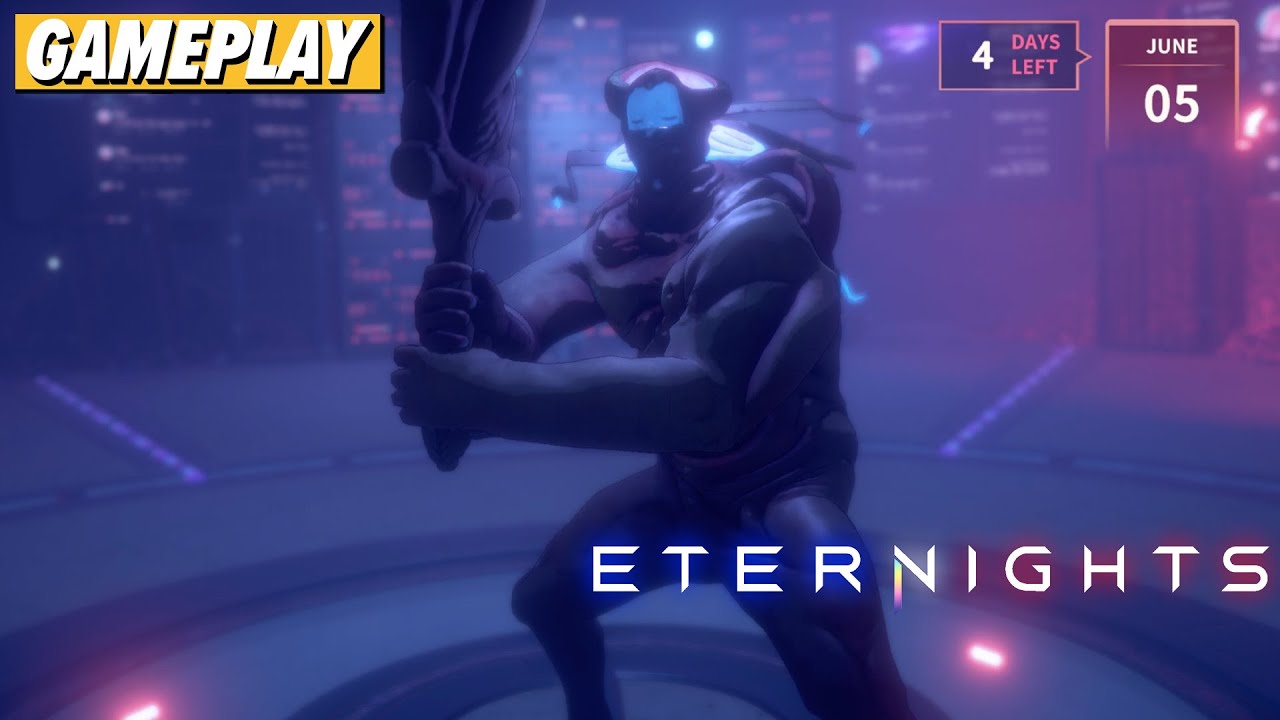 Eternights Boss Fight Gameplay