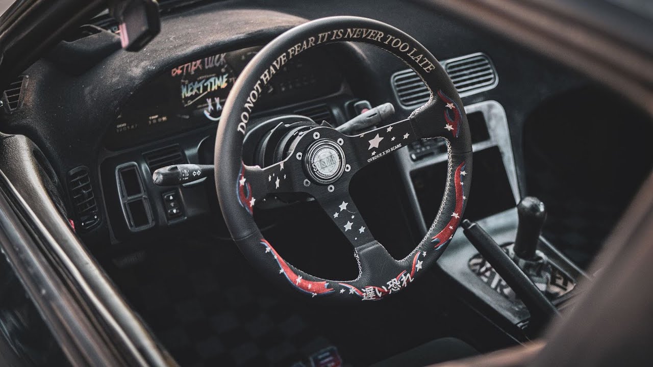 HOW TO INSTALL A Quick Release Steering Wheel (S13 COUPE)