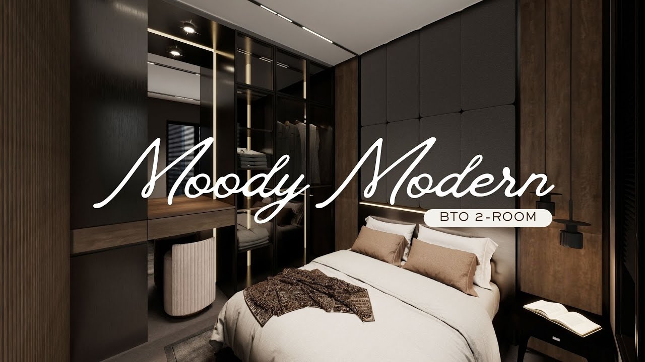 2-Room BTO Design Ideas Singapore | UrbanVille @ Woodlands HDB Interior Tour