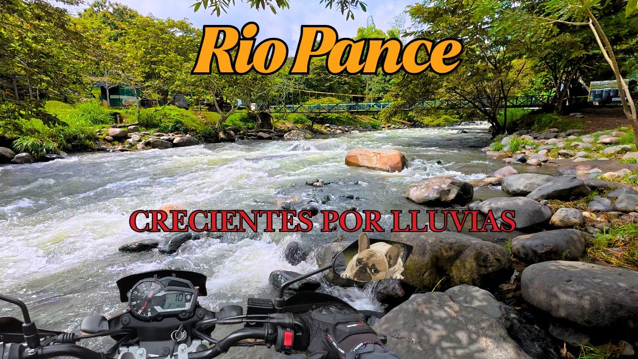 CRECIENTES por LLUVIAS en Pance CALI! 🇨🇴 Motovlog