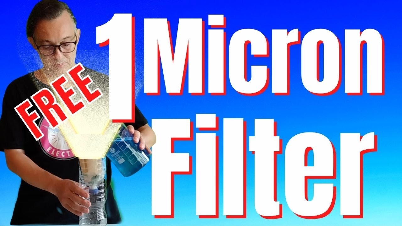 1 Micron Filter Upcycled Free or Low Cost Filter for Electroplating, Chemistry Cleaning and More