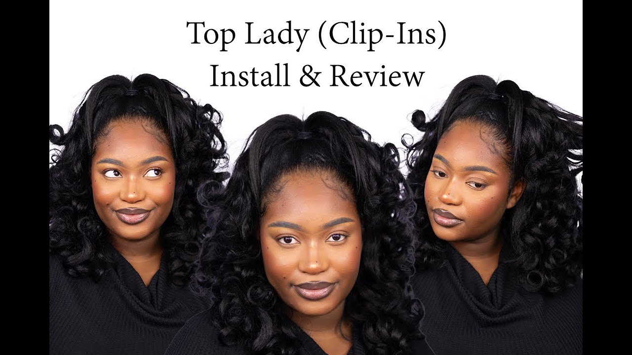 Обзор и установка накладных прядей Top Lady Clip Ins