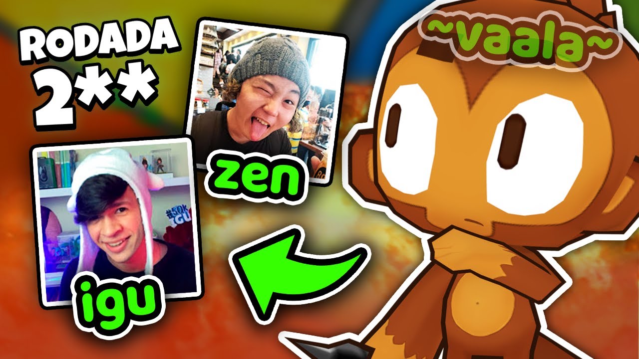 Chamei o IGU e o ZEN pra jogar bloons comigo e AMASSAMOS 🤩👍💥