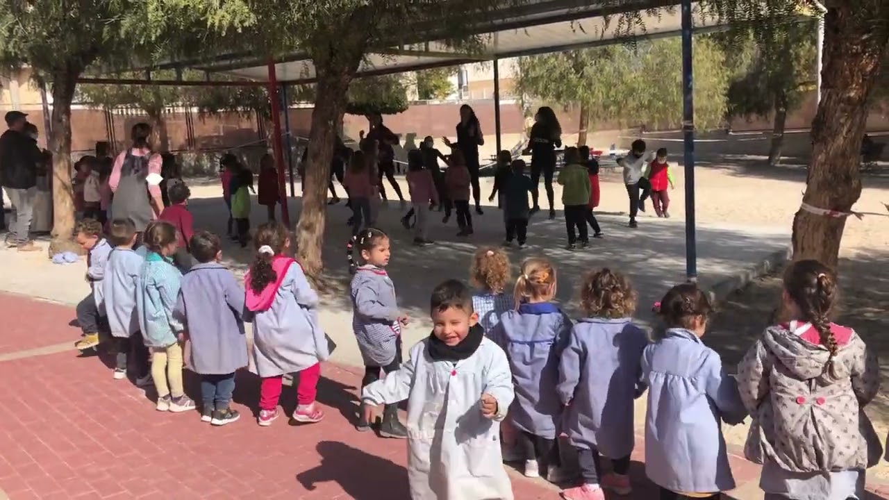 RECREOS CON ZUMBA. 10-02-2022. COLEGIO EL ROMERAL. MOLINA DE SEGURA