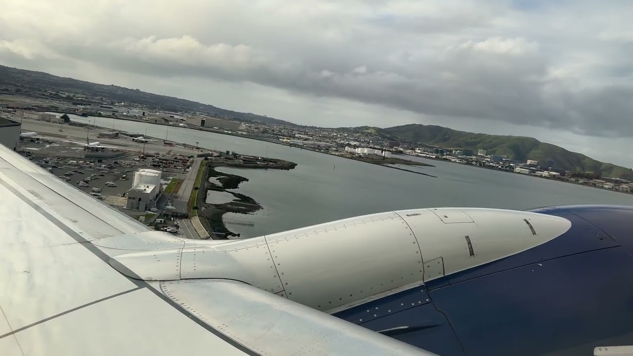 Takeoff from San Francisco International Airport (SFO-LAX/February 2026)