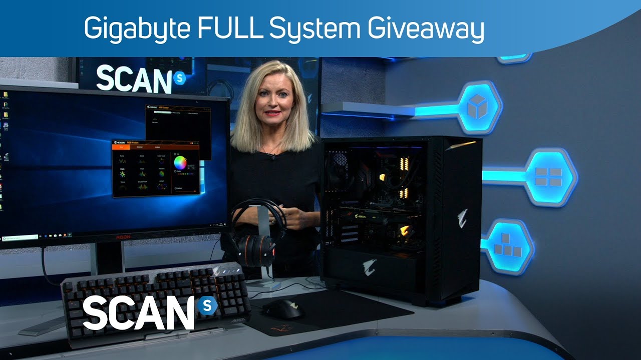 EPIC Gaming PC giveaway worth over &pound;2800 from Samsung & Gigabyte AORUS 29th June 2018