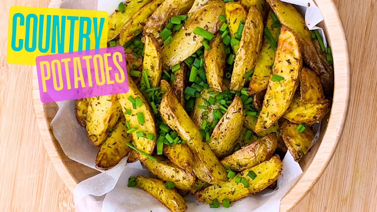 Pommes de Terre Dor&eacute;es et Fondantes en 10 Minutes &agrave; l'Air Fryer !
