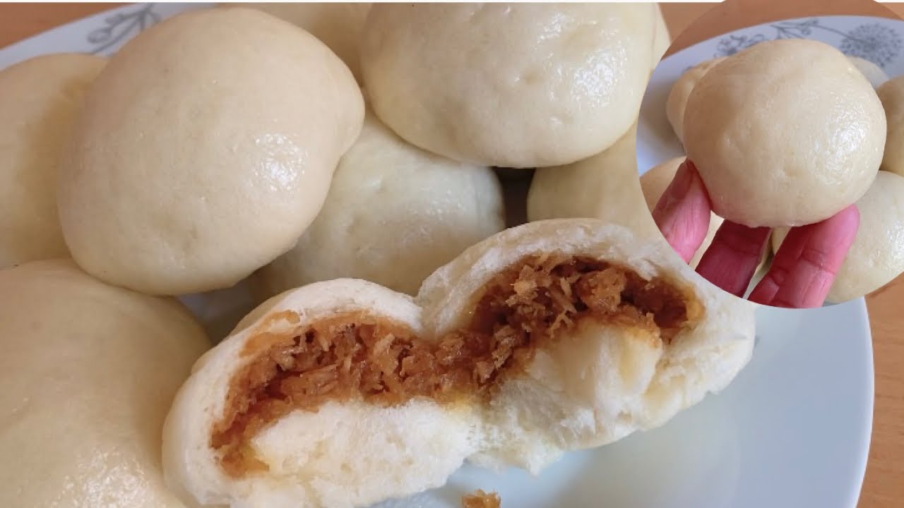 Soft and fluffy Coconut Steam Bun