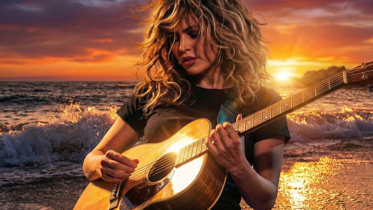 2 Hours Relax Acoustic Guitar: Space Journey | Deep Focus Radio (No Lyrics)