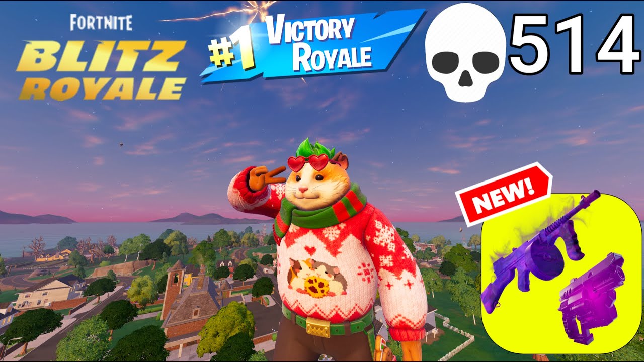 NEW CHEEKS SKIN! | Fortnite Blitz Royale | Fortnite Chapter 7 New Blitz Royale Map Full Gameplay