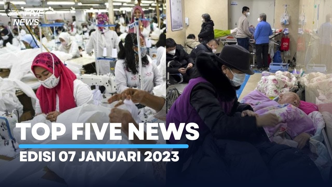 TOP FIVE NEWS EDISI 7 JANUARI 2023 PERPU CIPTA KERJA TAK MENJAMIN CUTI HAID DAN MELAHIRKAN