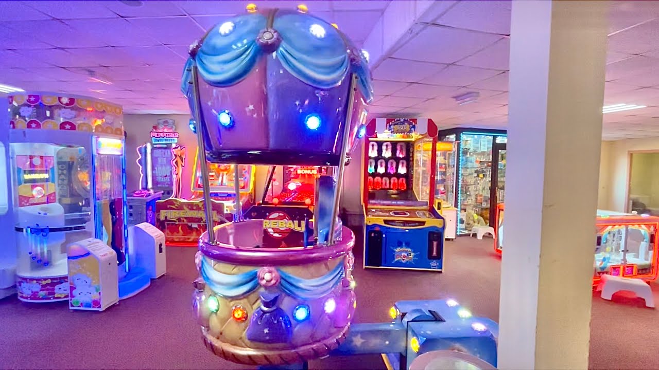 Ital-Resina Hot Air Balloon Coin Operated Kiddie Ride