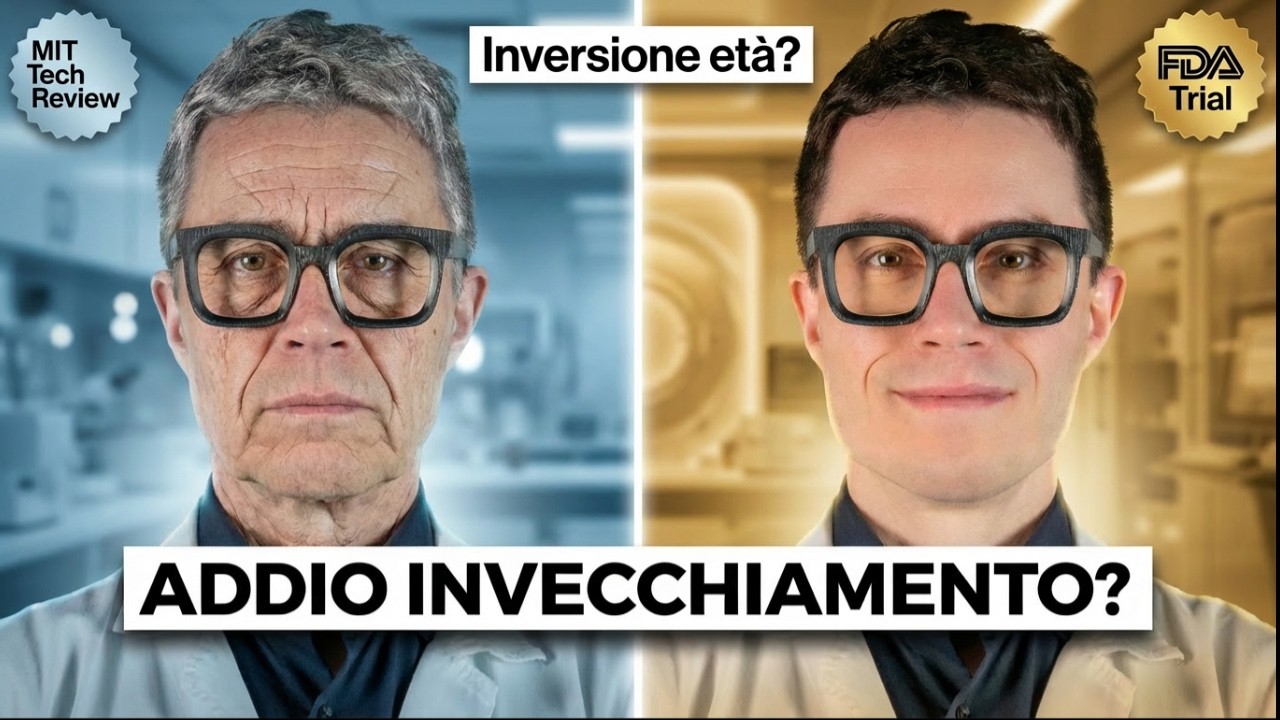 Hanno avviato il Primo Trial Umano per INVERTIRE l'Età