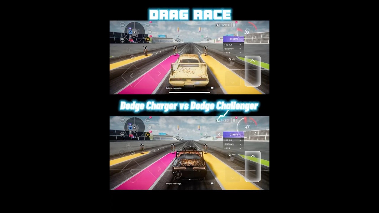 Dodge Charger vs Dodge Challenger (DON) (OMEN DRS) | Drive Zone online