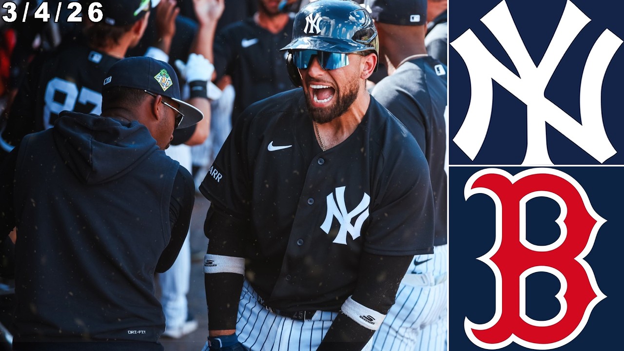 New York Yankees Spring Training Highlights: vs Boston Red Sox | 3/4/26