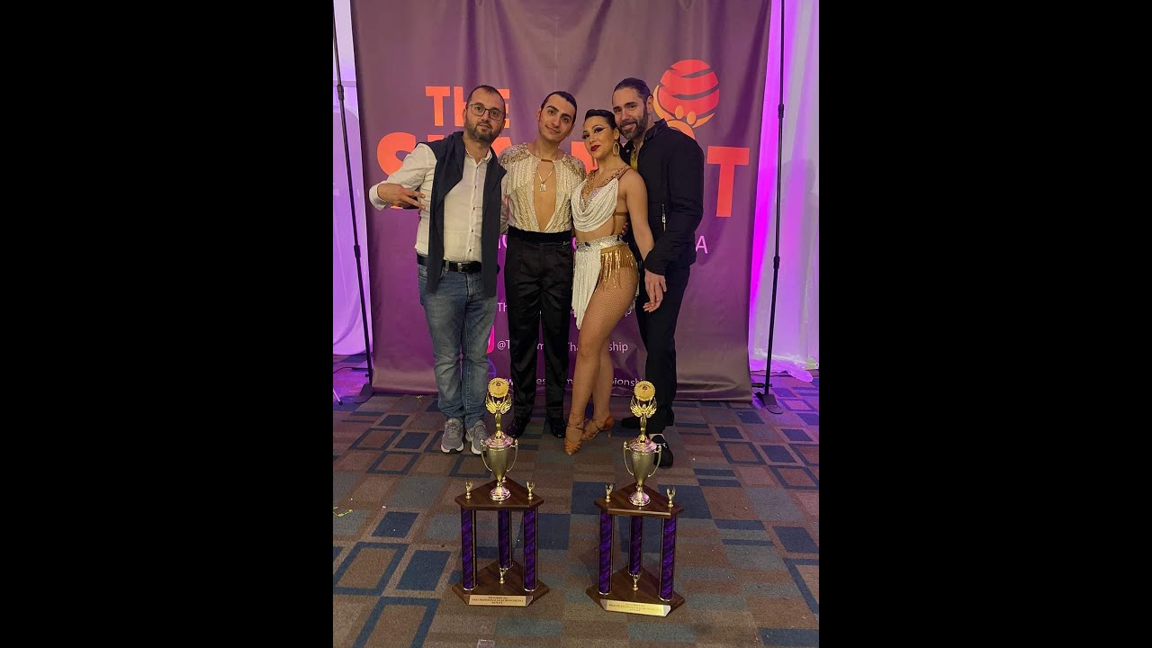 Summit 23_Vincenzo Bianco & Eliana Maradei _1st Place Professional Rising Star Salsa Showcase On 2