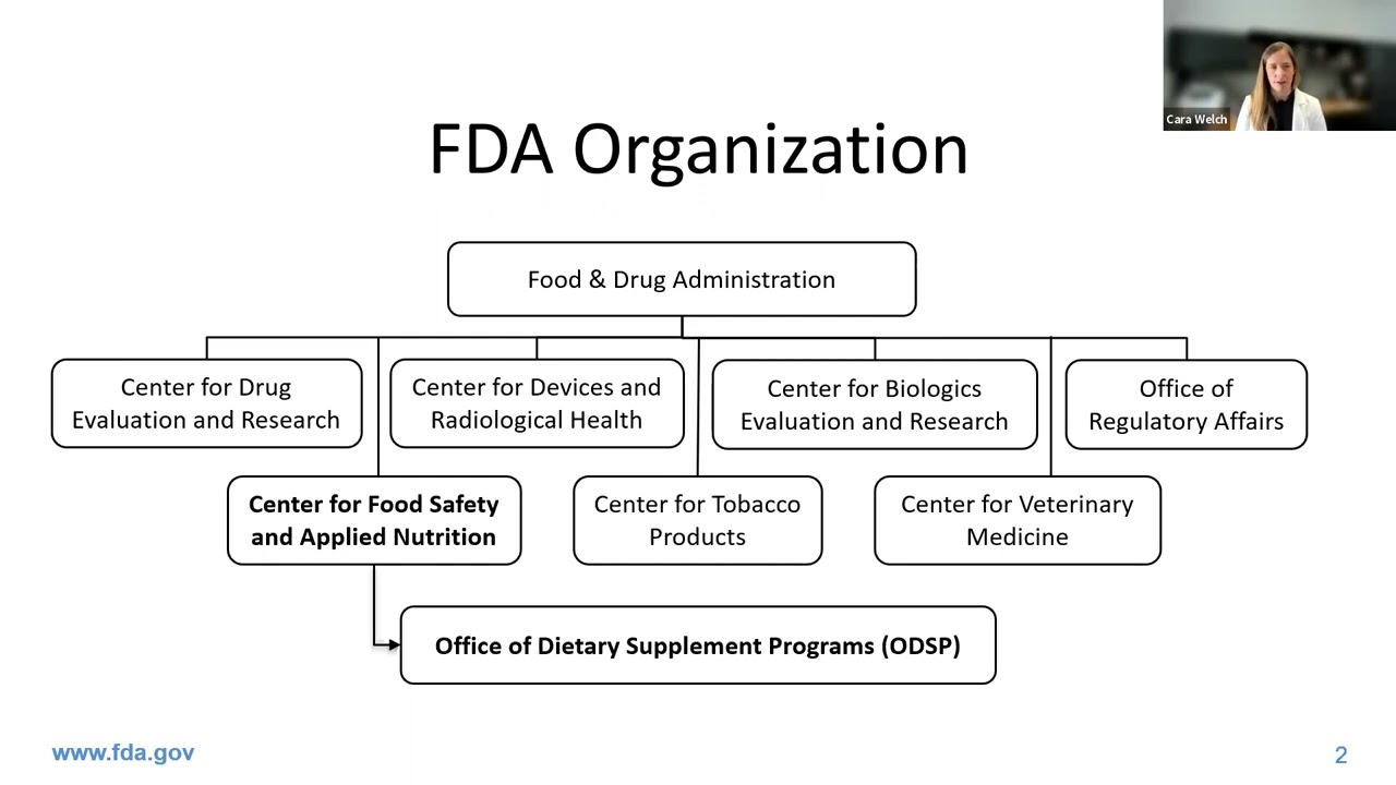 Updates from the FDA Office of Dietary Supplement Programs
