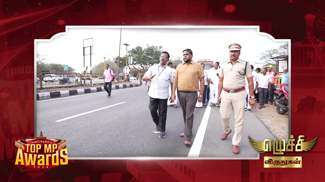 Dharmapuri MP DNV.S.Senthil Kumar | Best MPs award | DMK MP