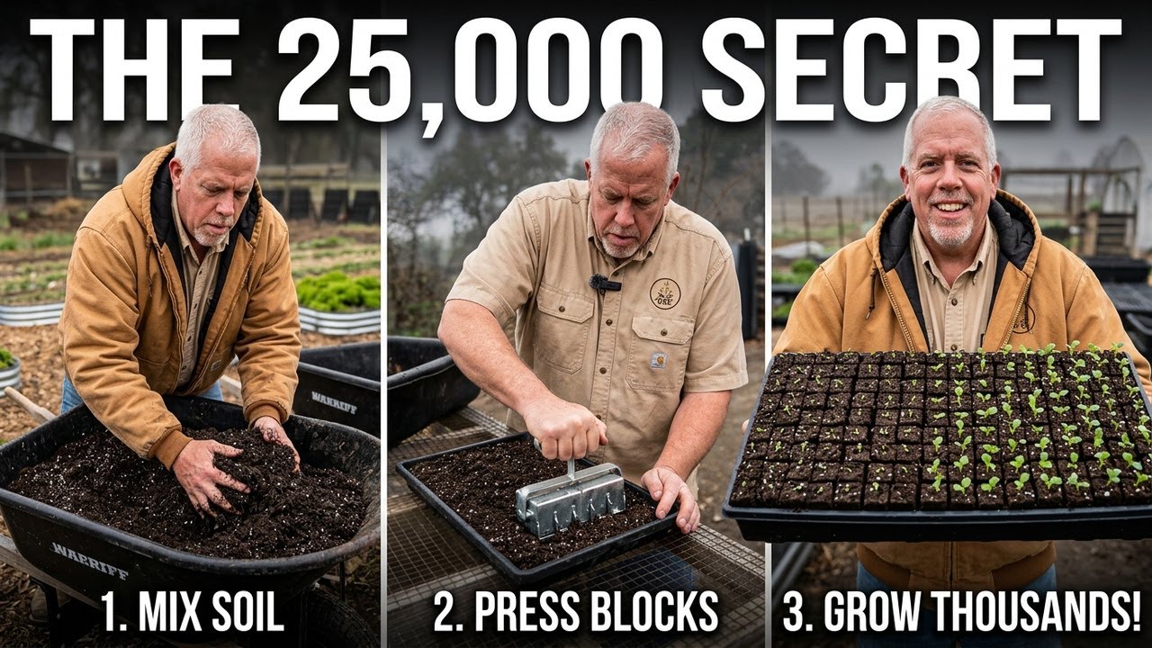 Perfect Soil Blocks Every Time with This 3-Step Method