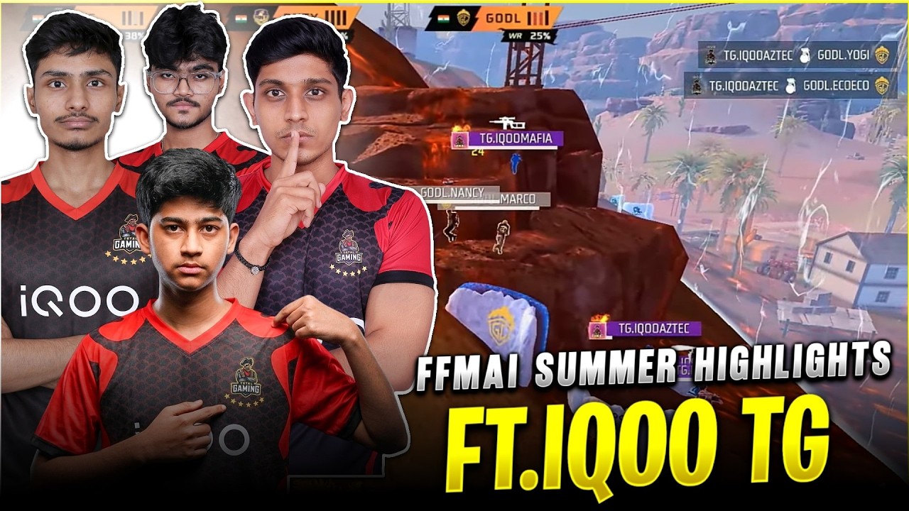 IQOO TG FFMAI SUMMER 2026 HIGHLIGHTS FT. TG MAFIA TG SHANKY TG WOTA TG AZTEC | NOT A GOOD DAY