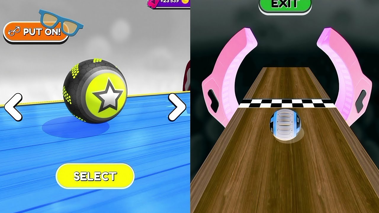 🎯♣️Going Balls, SpeedRun Vs Reverse Video Gameplay Part 530