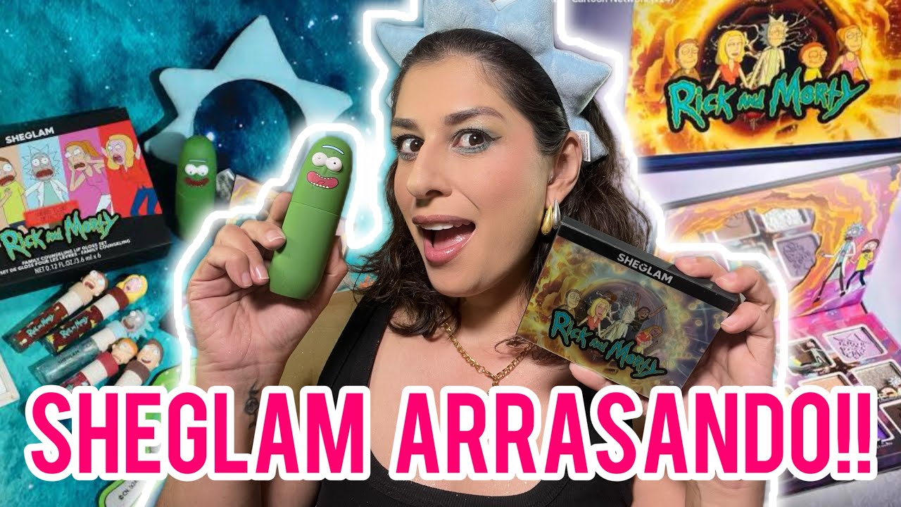 COLEÇÃO RICK AND MORTY * SHEGLAM