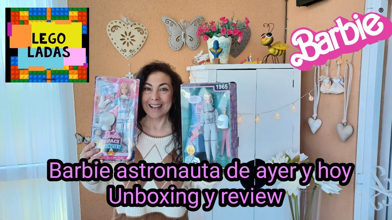 Barbie astronauta 1965 y 2021 unboxing y review