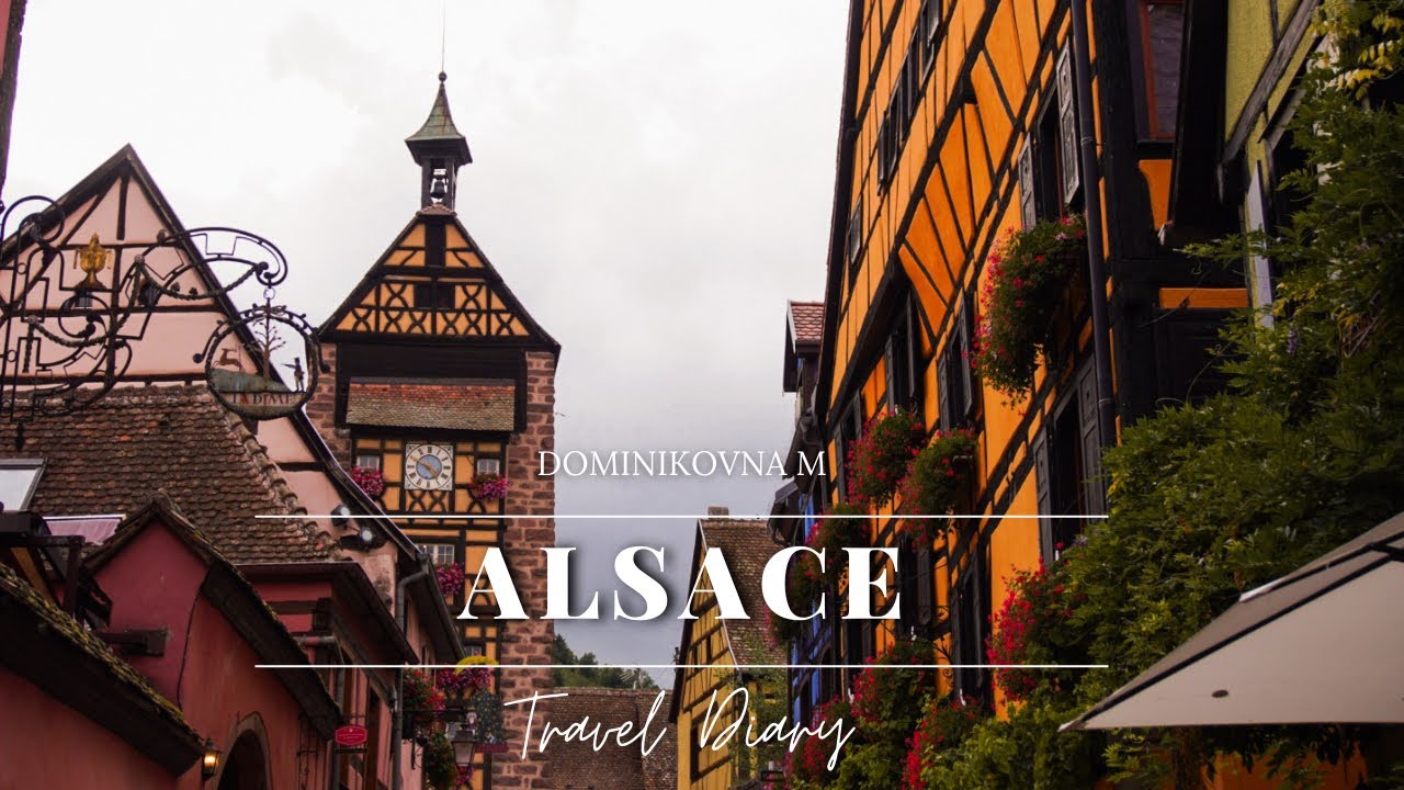Que voir en Alsace?  Eguisheim, Riquewhir, Chateau et Strasbourg &ndash; Vlog