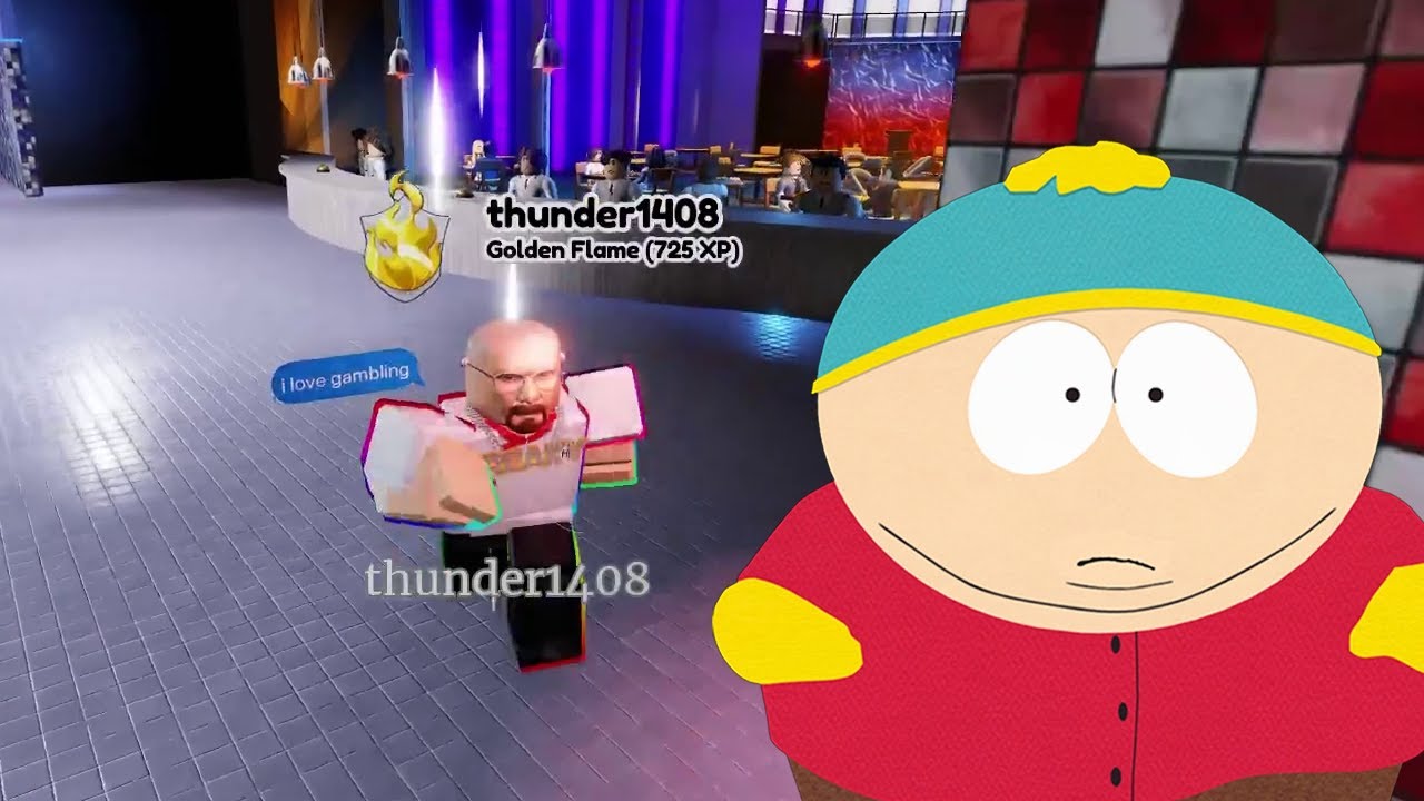 Eric Cartman plays Roblox w/ Jack Manifold | AverageArchive
