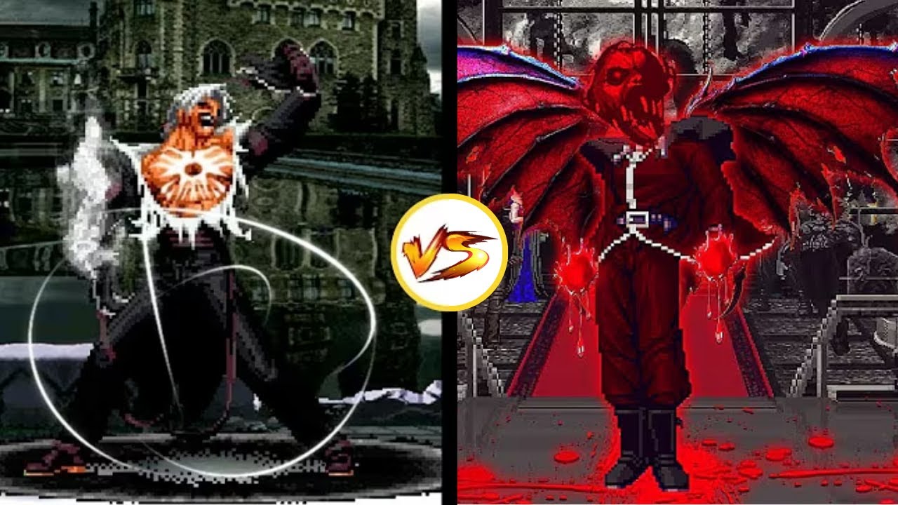 [KOF MUGEN] Битва Темного Бога Ругала против Трупа