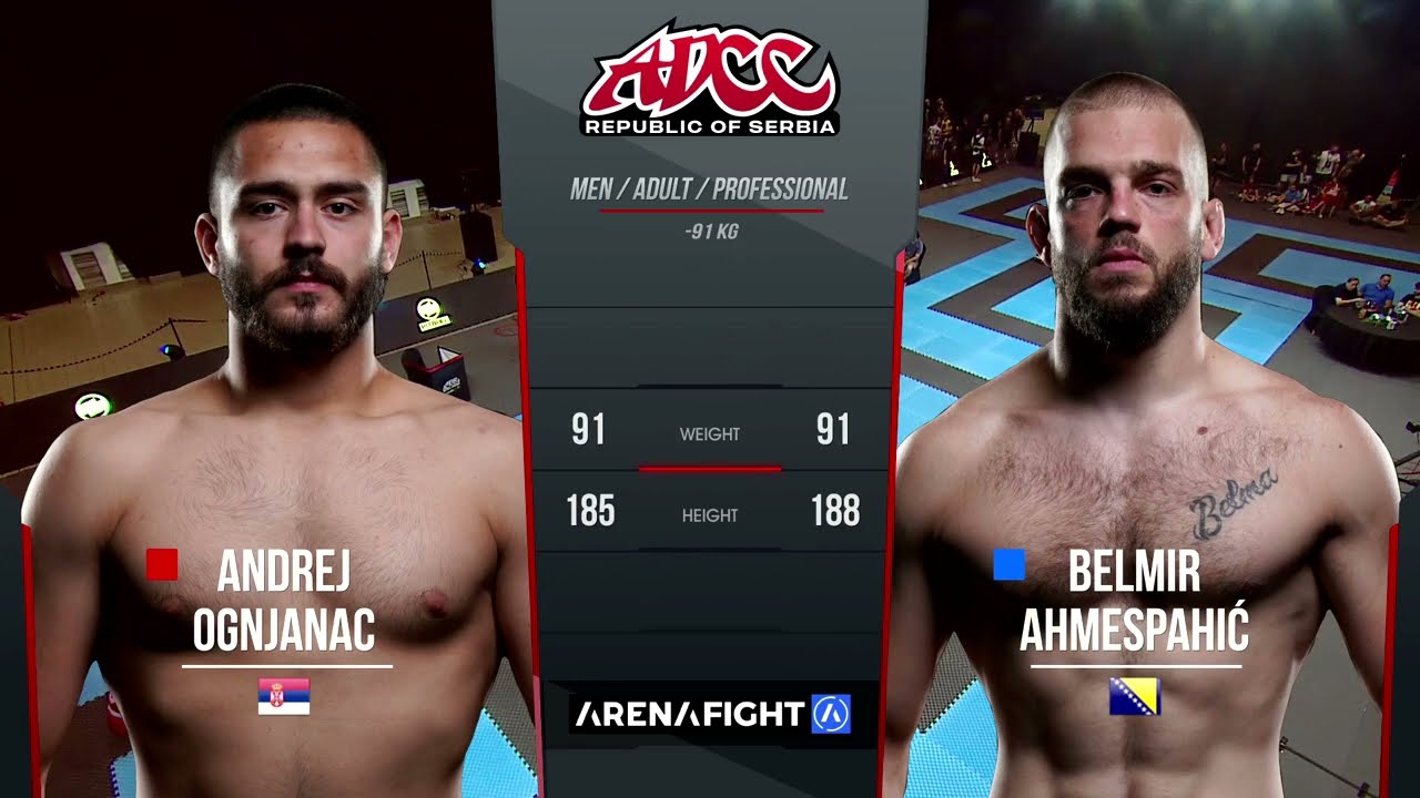 ADCC Serbia Open 2022 / Andrej Ognjanac (SRB) vs Belmir Ahmespahic (BIH) / -91 kg