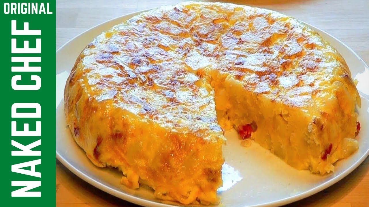 SPANISH OMELETTE  | How to make recipe | Tortilla de Patatas with Chorizo