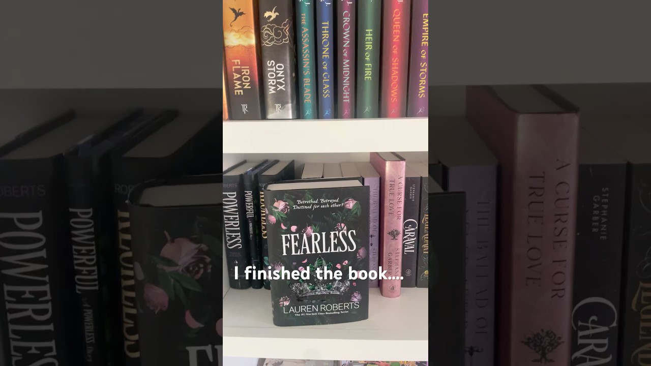 Still in shock #powerless #fearless #books #book #booktube #fantasy #romantasy