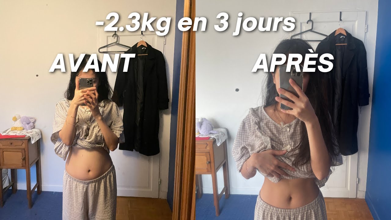 Avec le r&eacute;gime cor&eacute;en -2.3k en 3JOURS 😱