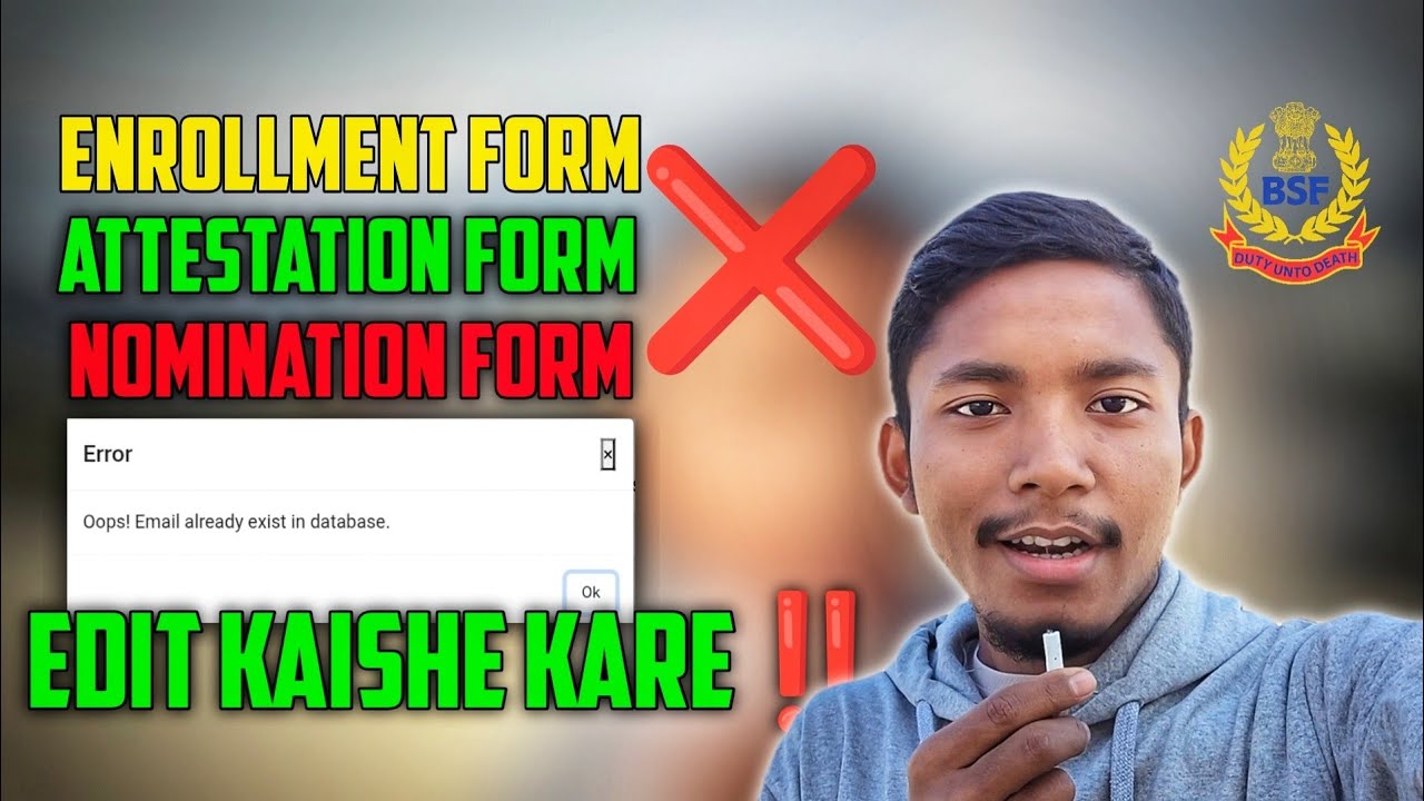 UPDATE 🚨 ENROLLMENT | ATTESTATION | NOMINATION | EDIT KAISHE KARE ✅ | @ApplyRightt #formcorrection 
