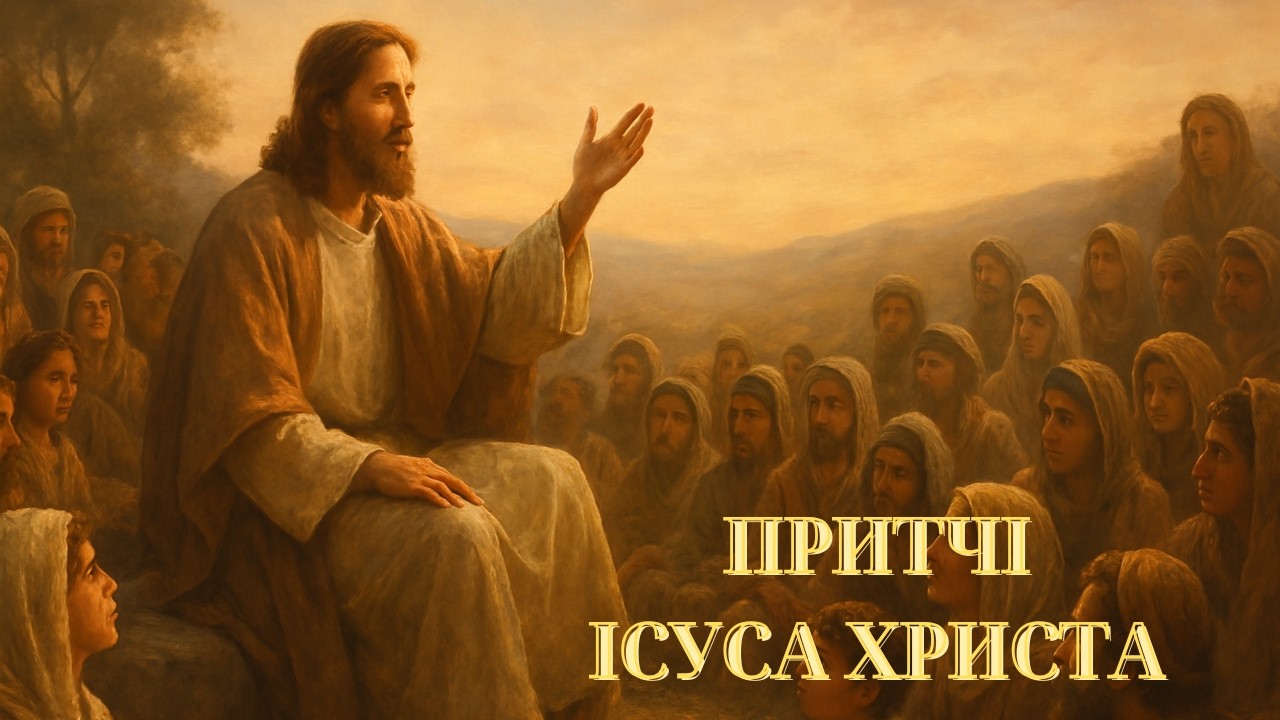 ПОСЛУХАЙТЕ ПРИТЧІ НАШОГО ГОСПОДА ІСУСА ХРИСТА
