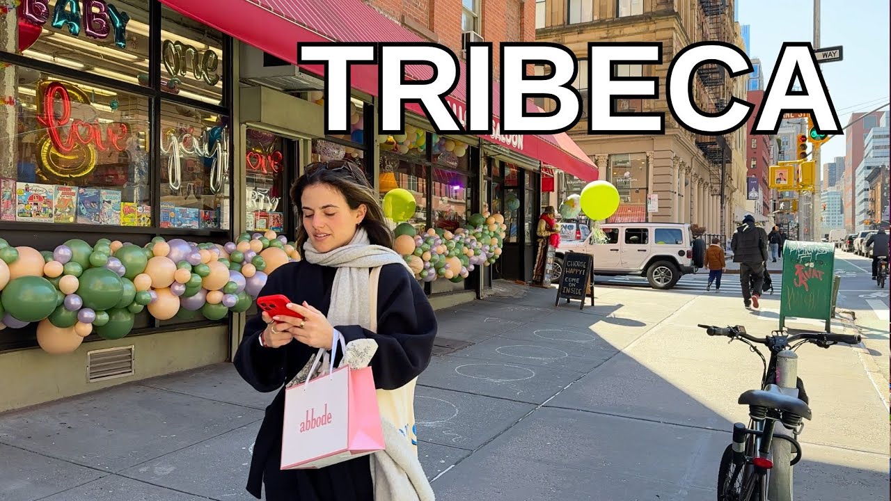 NEW YORK CITY Walking Tour [4K] - TRIBECA