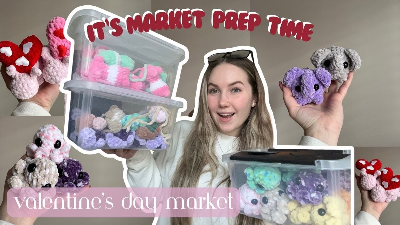 It's Market Prep Time! Crochet Market Prep Vlog | Adding Final Touches