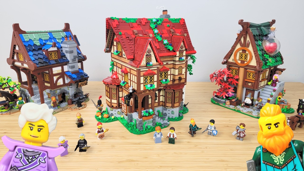 LEGO: Гостиница &laquo;Спящий дракон&raquo; | Обзор и сравнение | BDP Series 9
