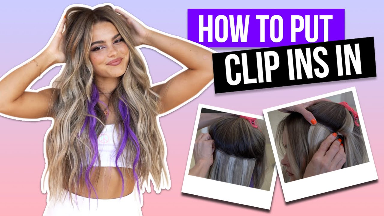 How To Put In Our New Habit Extension Clip Ins!