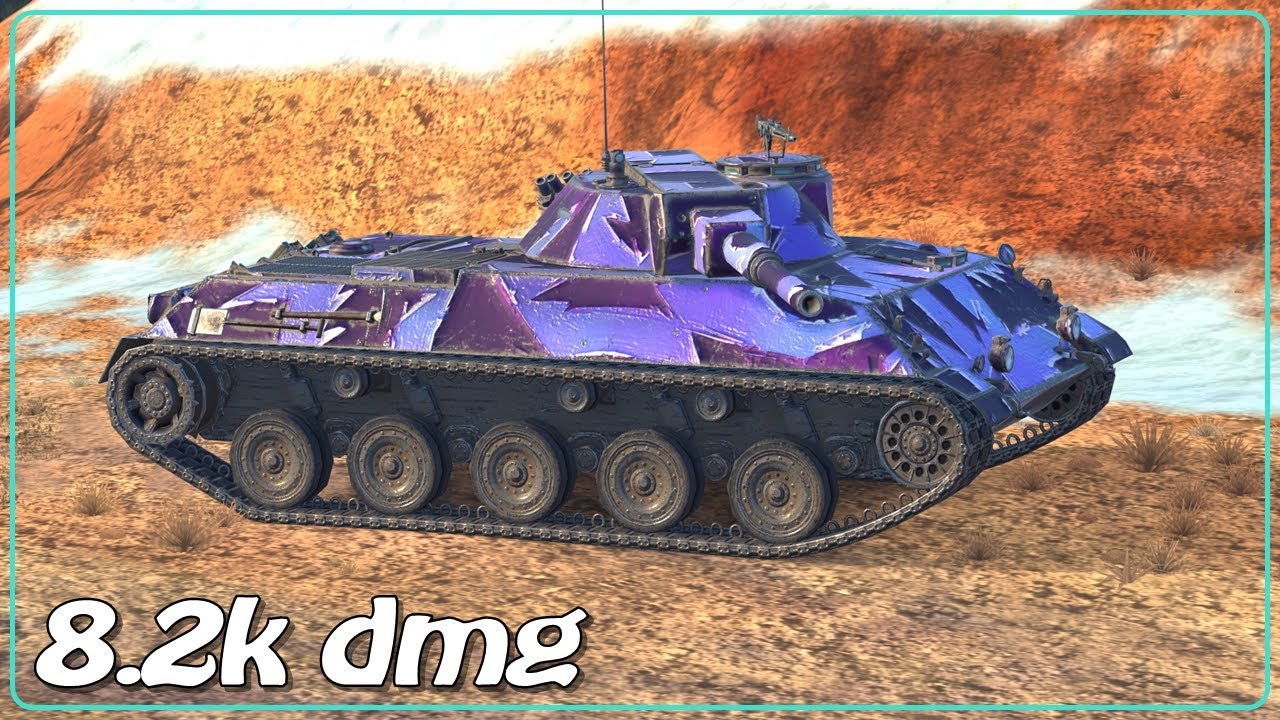 Rhm.  Pzw.  • 5 frags • 8.2k dmg • WoT Blitz