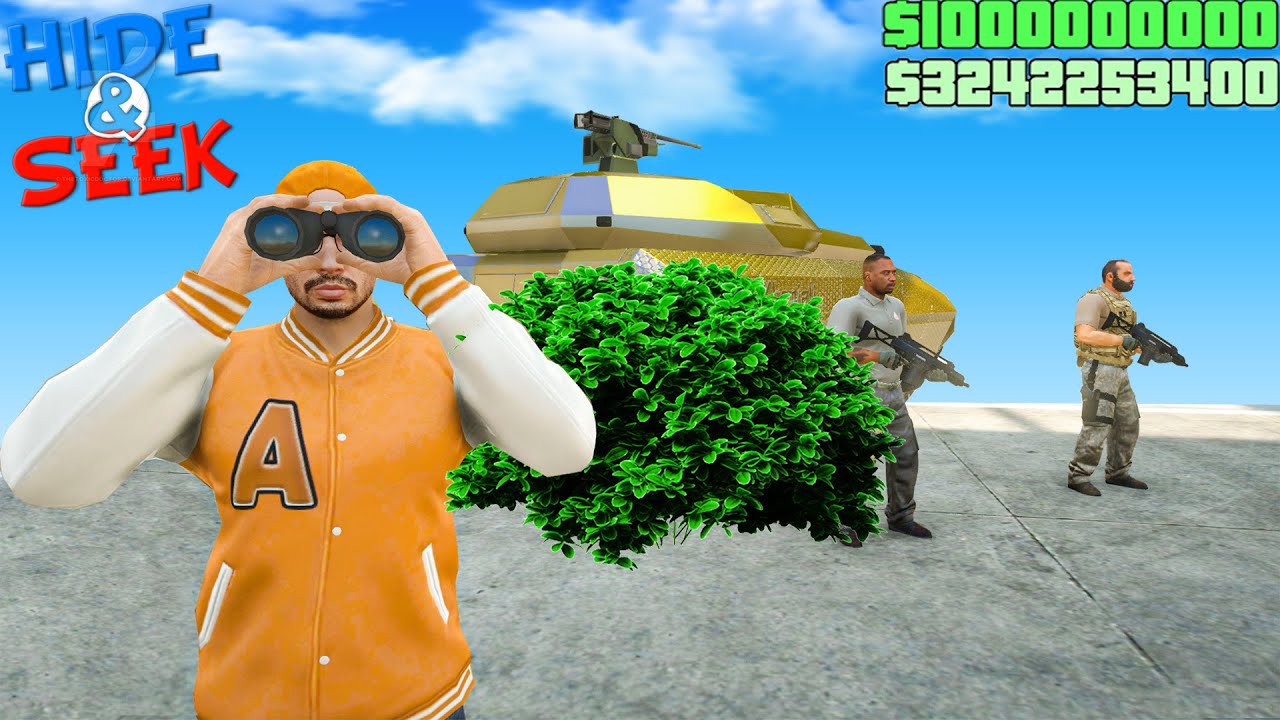 den 1.000.000€ Panzer finden in GTA 5 RP HIDE & SEEK