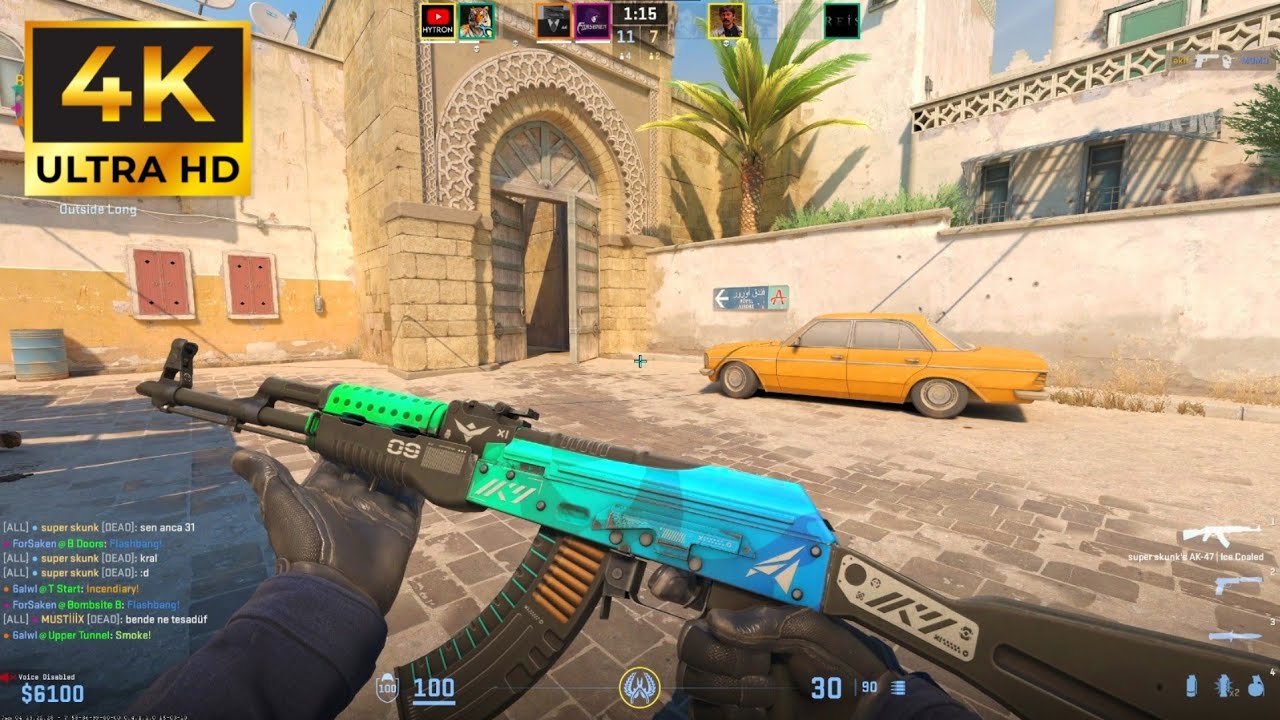 Counter Strike 2 Best Gameplay 4K (No Commentary)