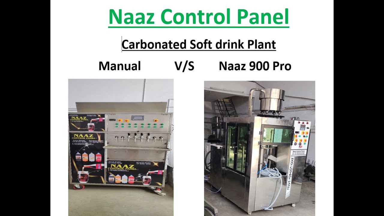 Automatic vs Manual  Soda Bottling Plant Carbonated Soft Drink Plant Automatic Soft Drink Plant